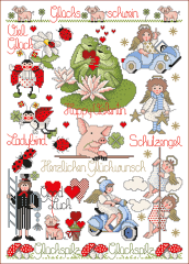 LINDNER'S Kreuzstiche - Glücksbringer