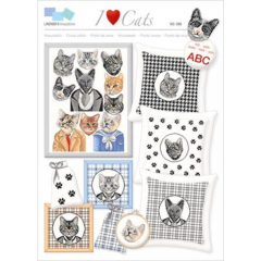 LINDNER'S Kreuzstiche - I love Cats