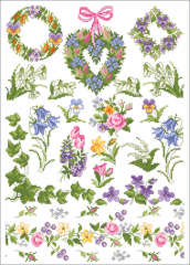 LINDNER'S Kreuzstiche - Petite Fleur