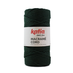 Macramé Cord - Flaschengrün