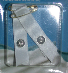 Prym Shoulder Strap Retainers - 1 pair white